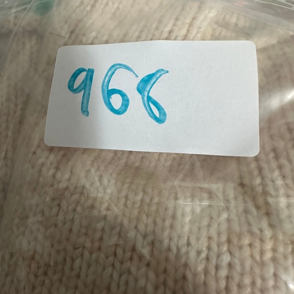 Madewell Knit Crewneck Sweater Long Sleeve Casual Women Beige Size Small - Picture 9 of 10